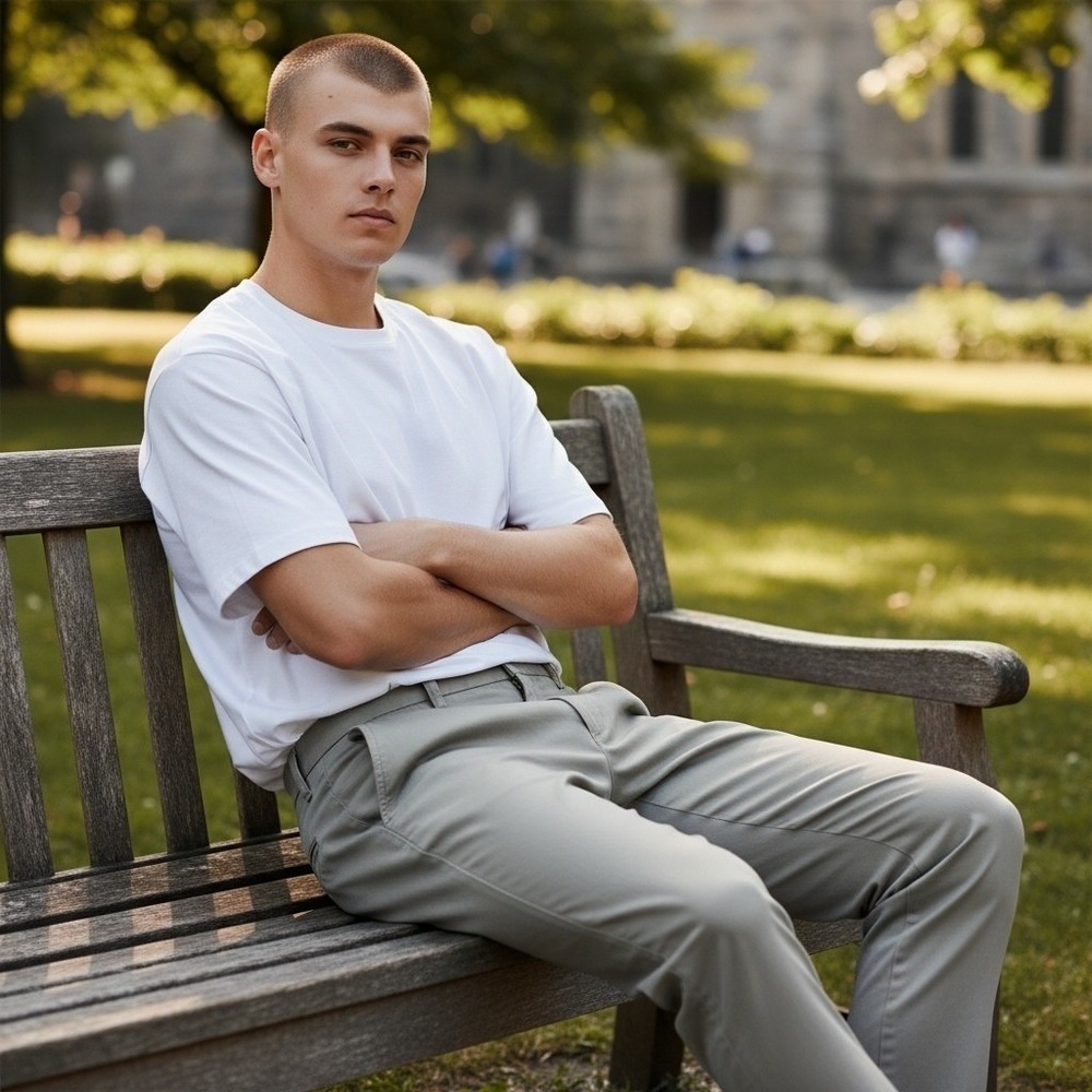 Robert Graham Mens‎ Kipling Tailored Chino Pants Light Taupe RP17-3005T 32x32